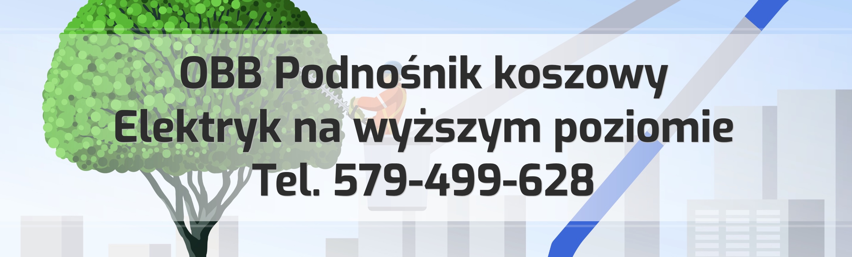 Wynajem podnośnika koszowego